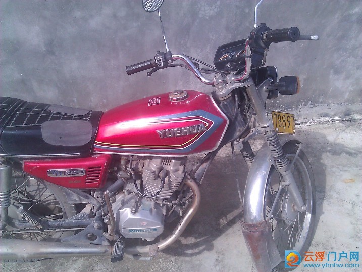 云浮出售二手粤华125-5摩托车一台 云浮出售二手粤华125-5摩托车一台