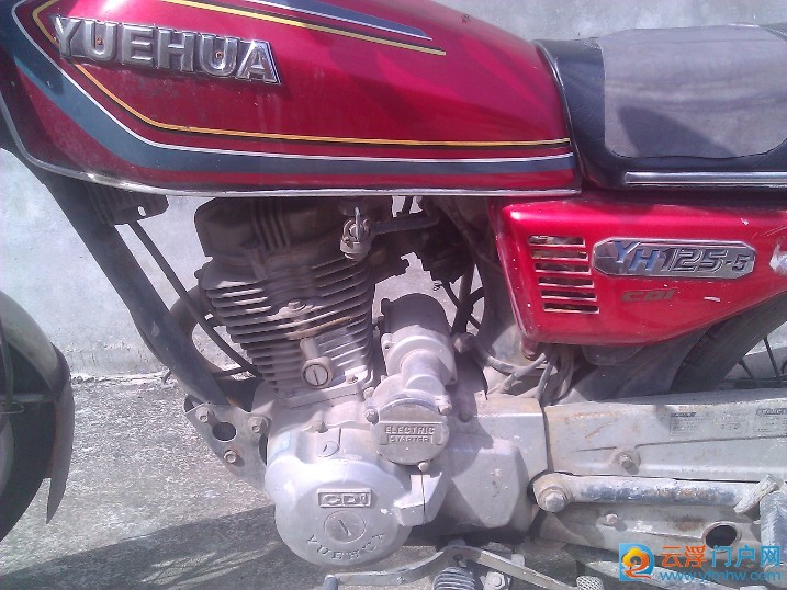 云浮出售二手粤华125-5摩托车一台 云浮出售二手粤华125-5摩托车一台